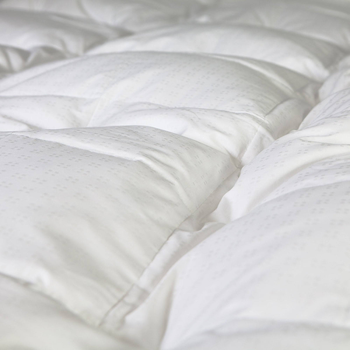 White Cotton Down and Goose Featherbed, Full R94611