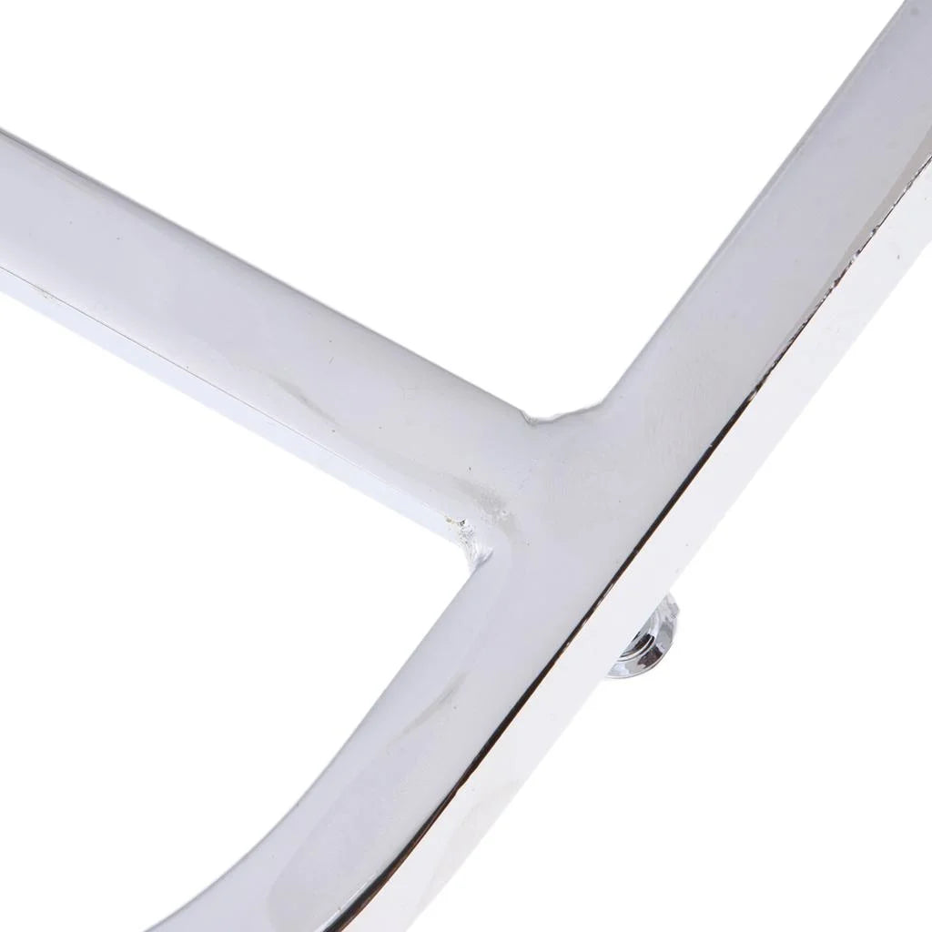 Chrome Motorcycle Sissy Bar Luggage Rack J605821