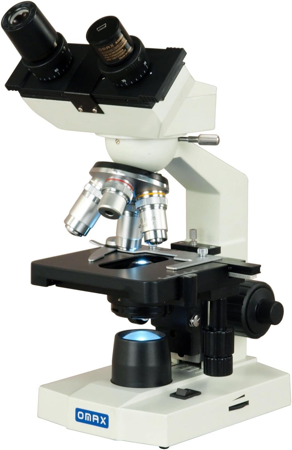 40X-2500X LED Binocular Lab Compound Microscope with 5MP Camera and Mechanical Stage P738521