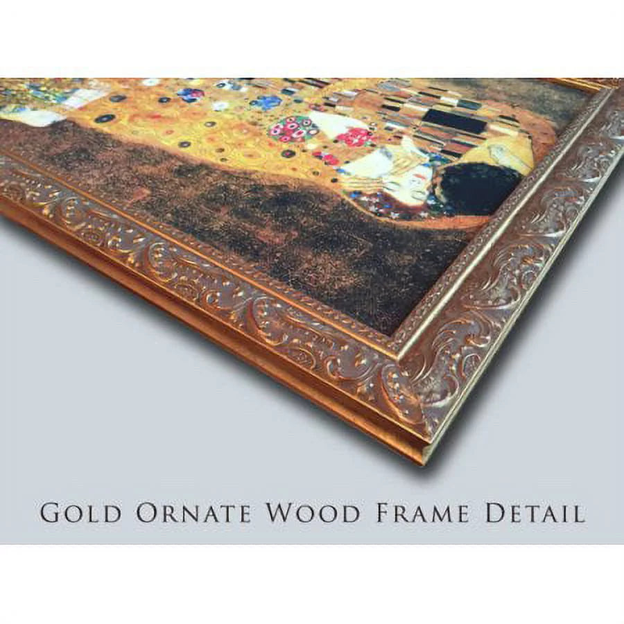 Gold Ornate Wood Framed Art Print Q3679