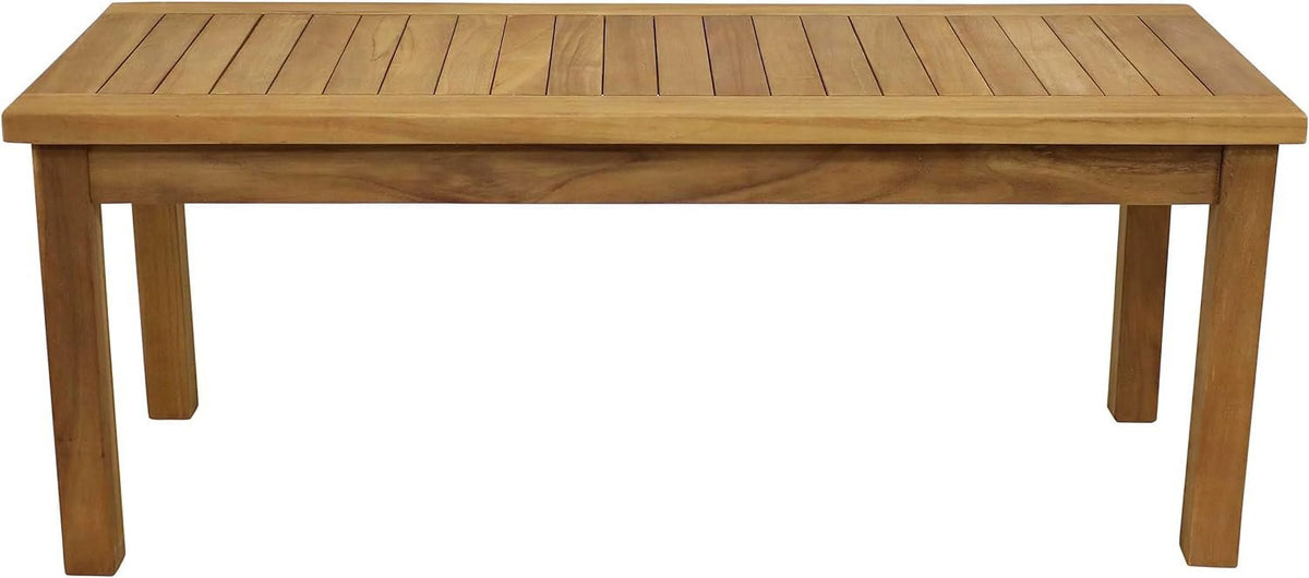 Teak Rectangular Outdoor Coffee Table E42648