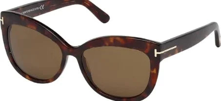 Red Havana Brown Polarized 56 mm Women's Sunglasses G79963