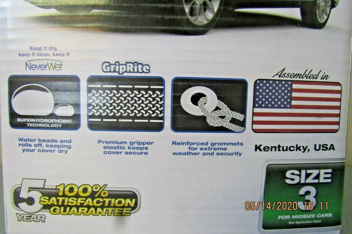 Gray Car Cover I814929