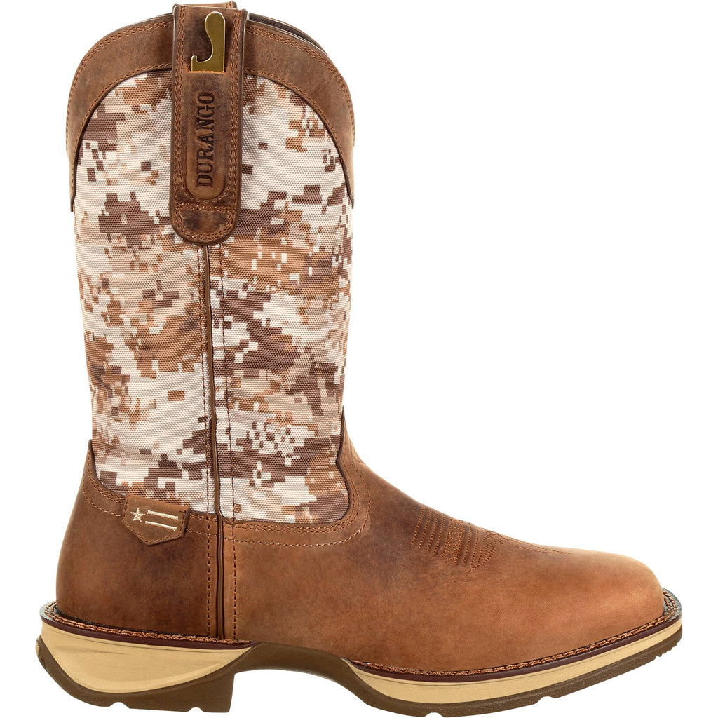 Brown Desert Camo Work Boots I3857