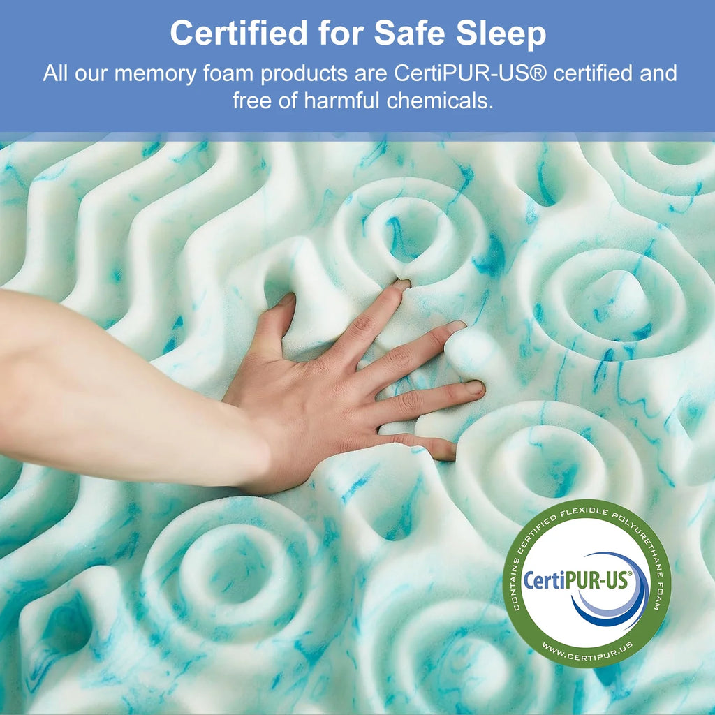 14 inch Gel Memory Foam Queen Size Mattress X4687