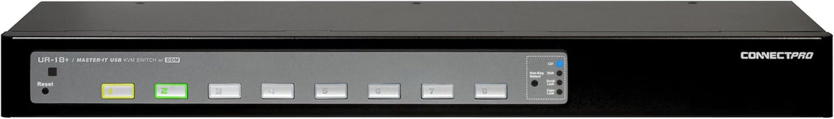 4-port USB KVM Switch with 4 KVM Cables E107216