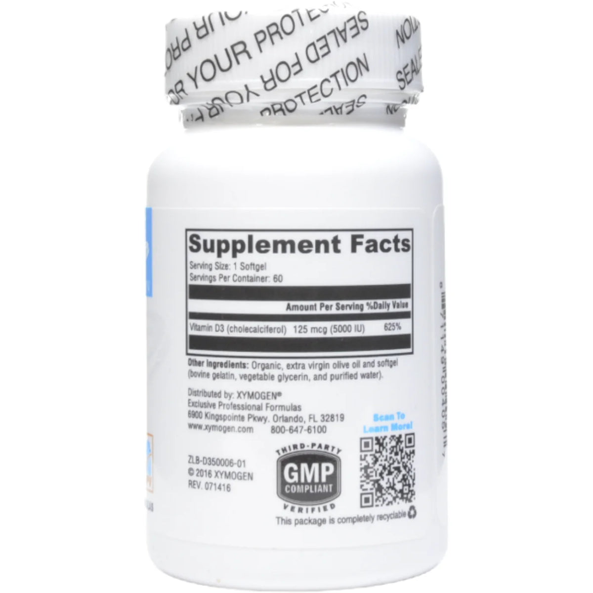 5000 IU Vitamin D3 K86921