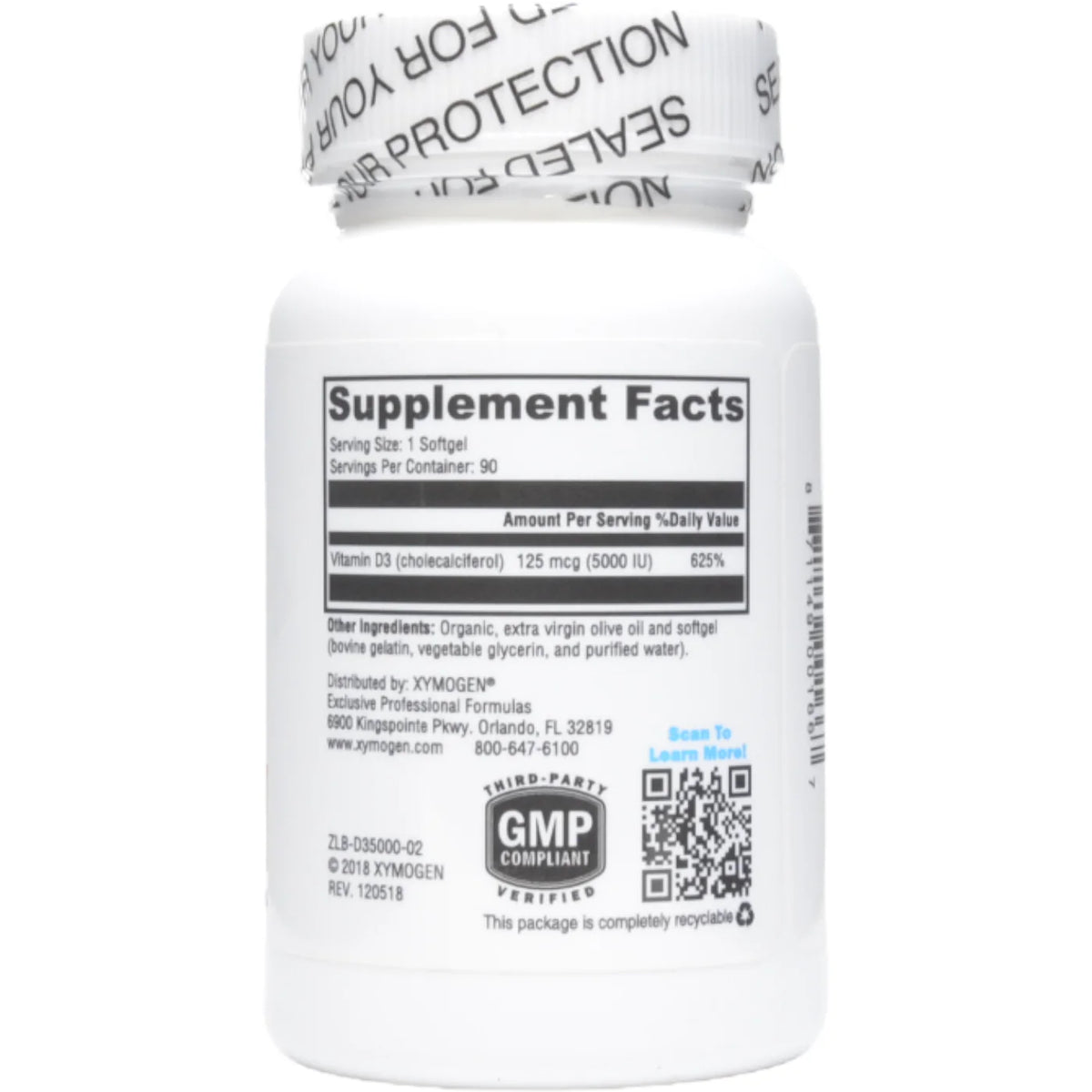 5000 IU Vitamin D3 K86921