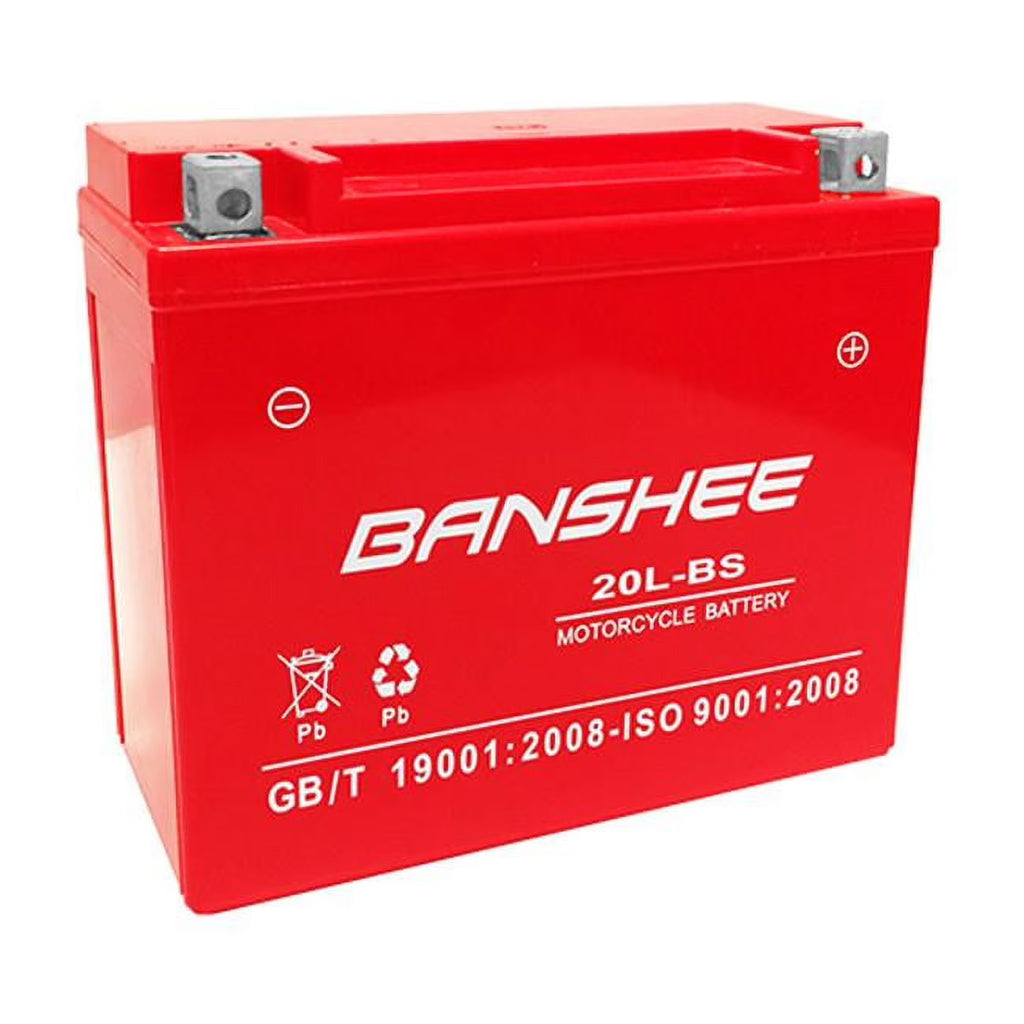 12V 18Ah YTX20L-BS Motorcycle Battery M602