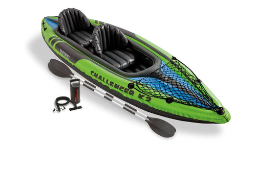 2-Person Inflatable Kayak with Oars and Pump R22611