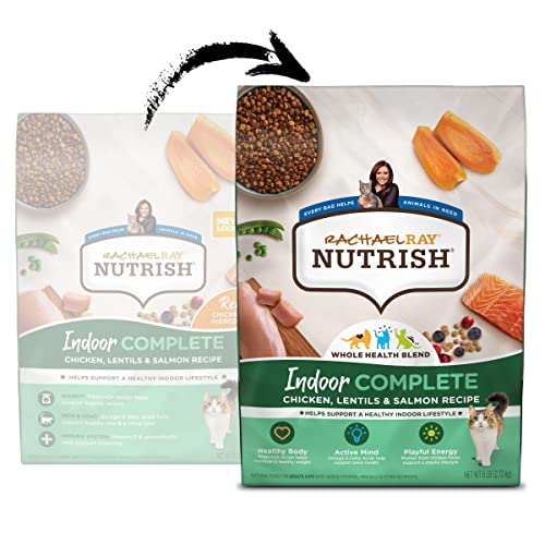 14 Pounds Dry Cat Food with Chicken, Lentils & Salmon M7364