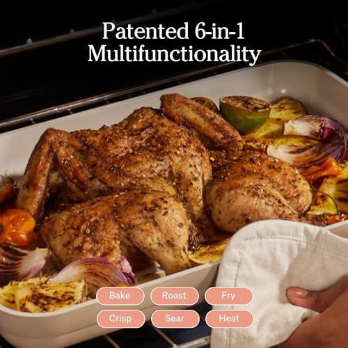 Nonstick Ceramic Griddle Pan with Ergonomic Handles K259