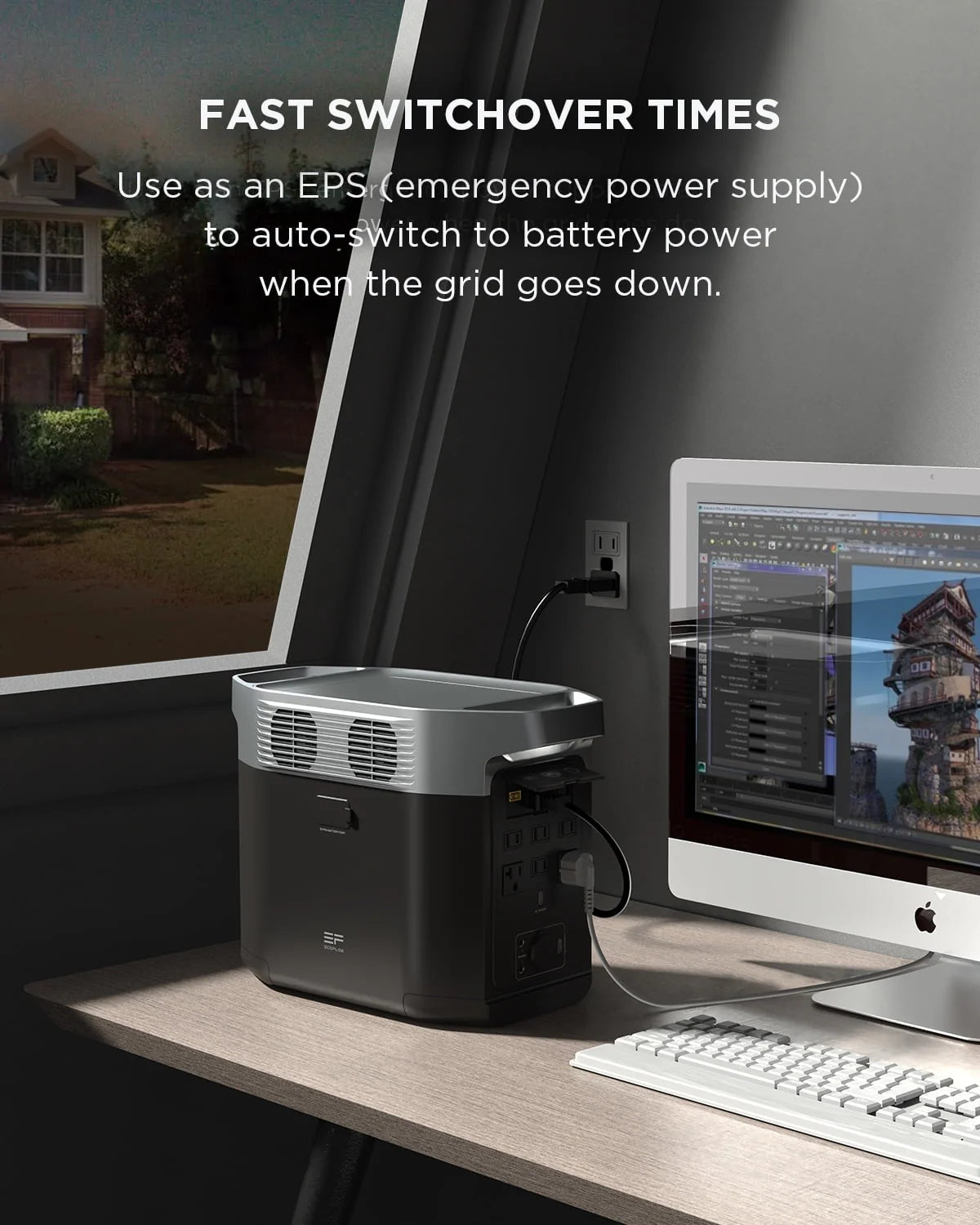1024Wh 1800W Portable Power Station L3812