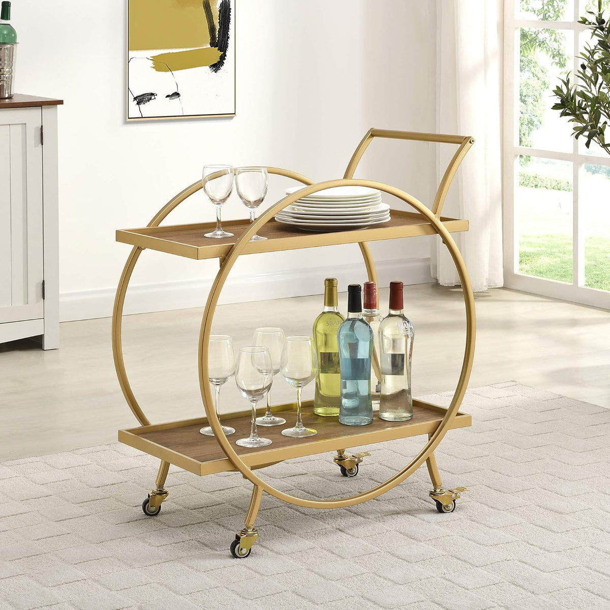 Gold Bar Cart J4831