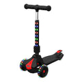 Black 3 Wheel Light Up Kick Scooter H8853
