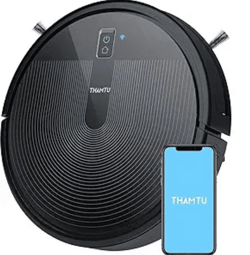 Black Robot Vacuum Cleaner 2700Pa K9486