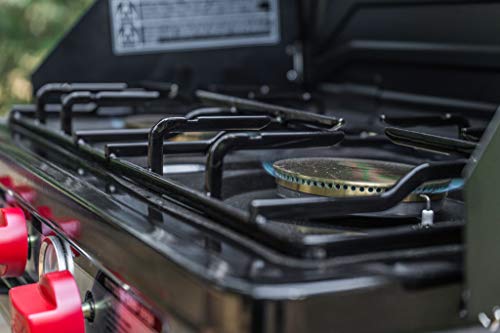 Stainless Steel Charcoal Gray Outdoor Camp Oven I7403