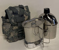 1 Qt. Stainless Steel Canteen with Cup and Vented Lid S23390