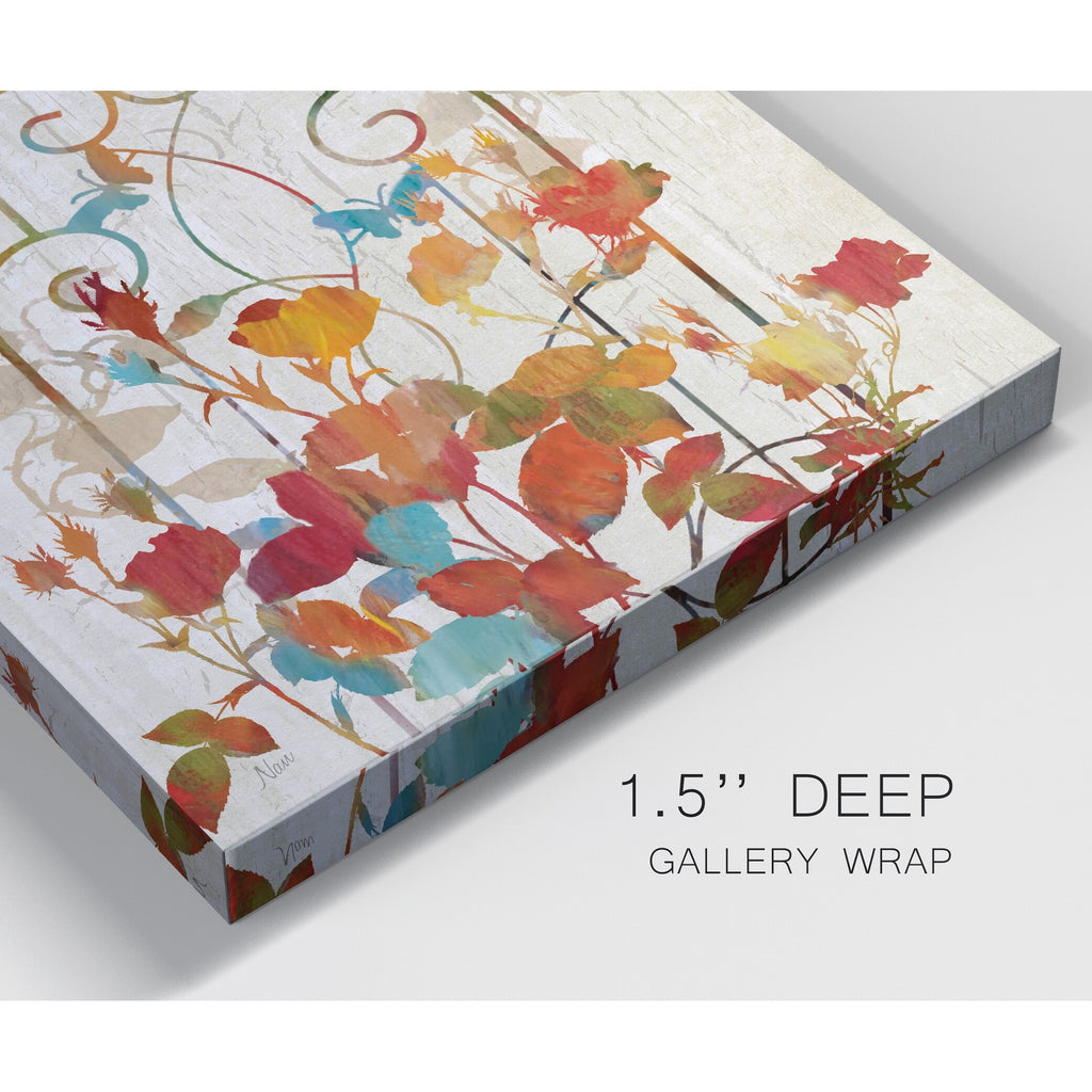 Rainbow Trellis Gallery Wrapped Canvas F32182