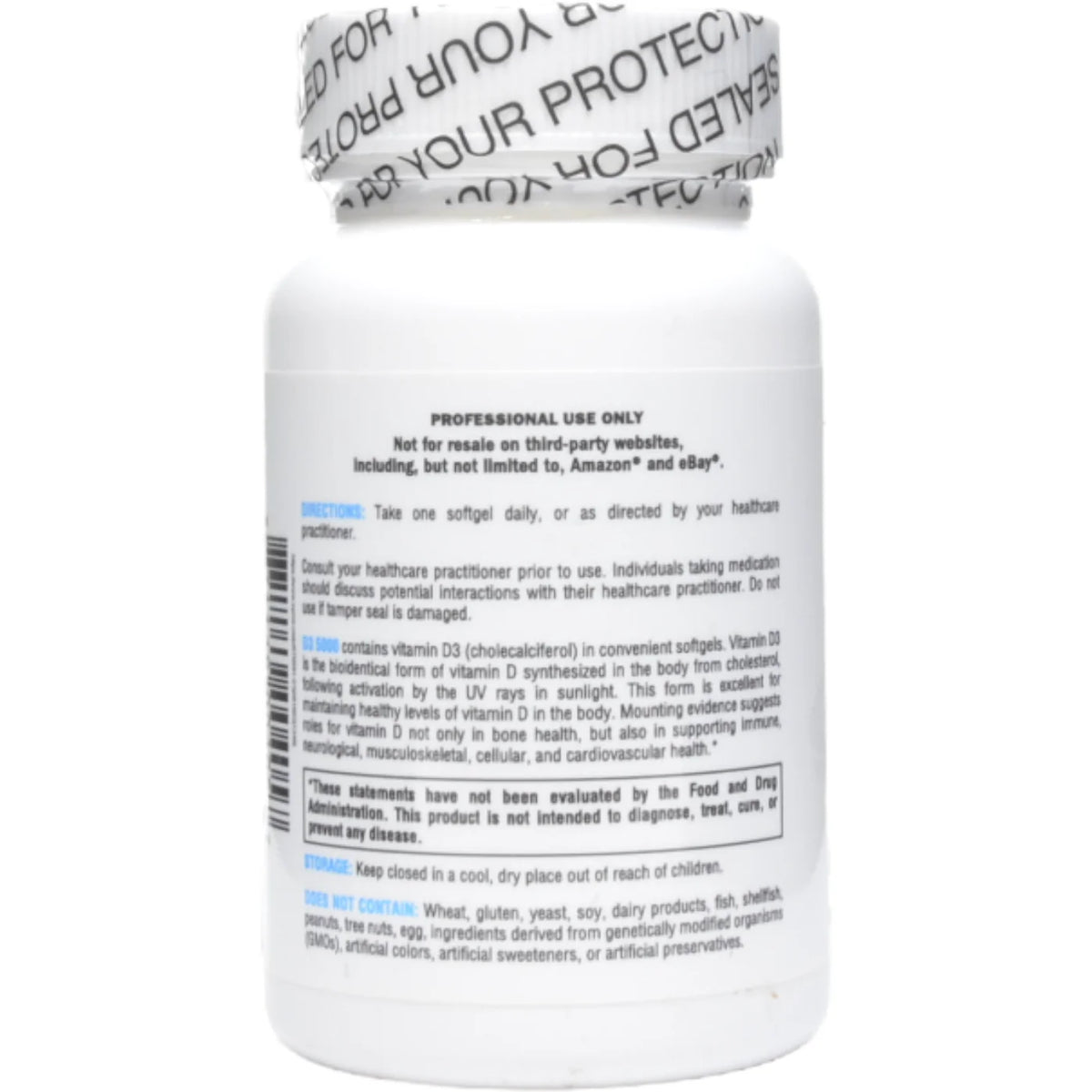 5000 IU Vitamin D3 K86921