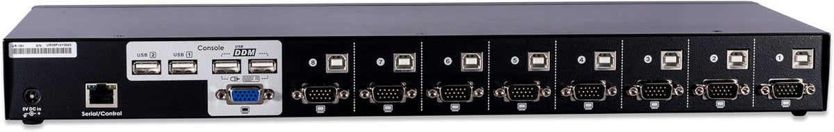 4-port USB KVM Switch with 4 KVM Cables E107216