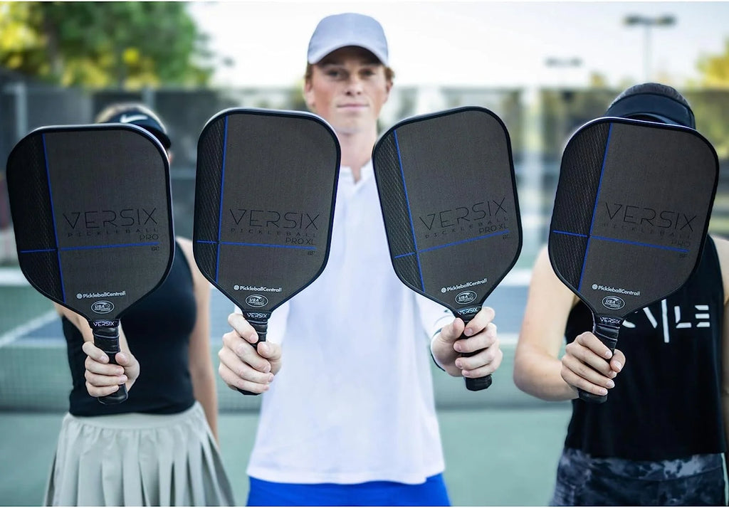 Carbon Fiber Pickleball Paddle, 7.8-8.2oz, 15mm Core, 4 1/8" Grip K43297