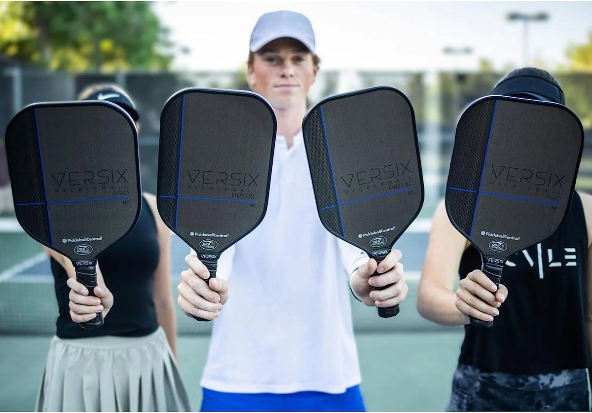 Carbon Fiber Pickleball Paddle, 7.8-8.2oz, 15mm Core, 4 1/8" Grip K43297