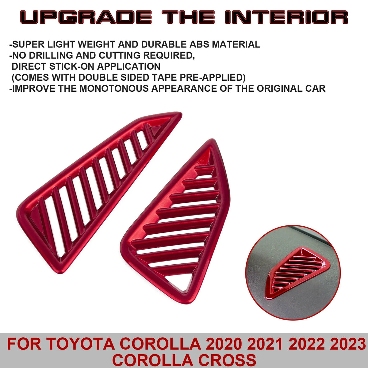 Dashboard AC Outlet Cover Trim Panel Frame W7852
