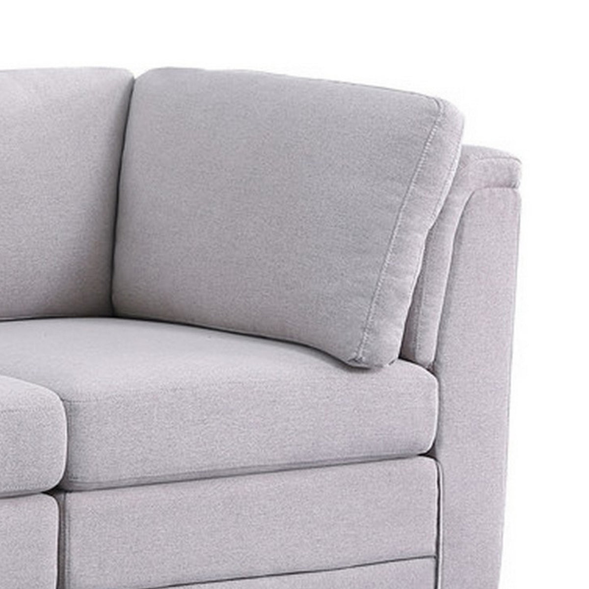 Gray 96 Inch 3 Seater Modular Sofa S672