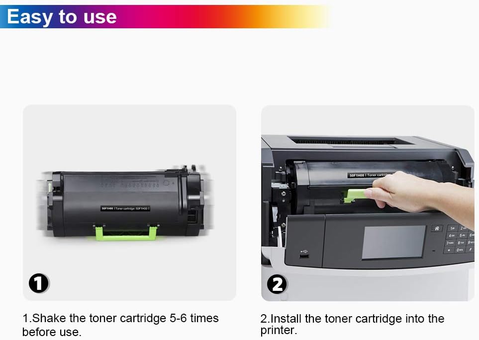 Black Toner Cartridge 1-Pack F7912
