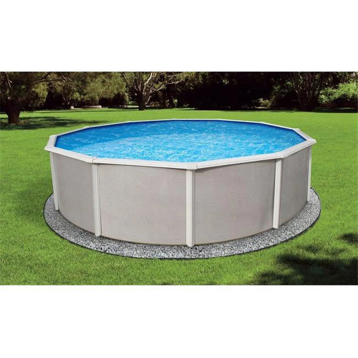 27' Round 52'' Steel Pool D133218