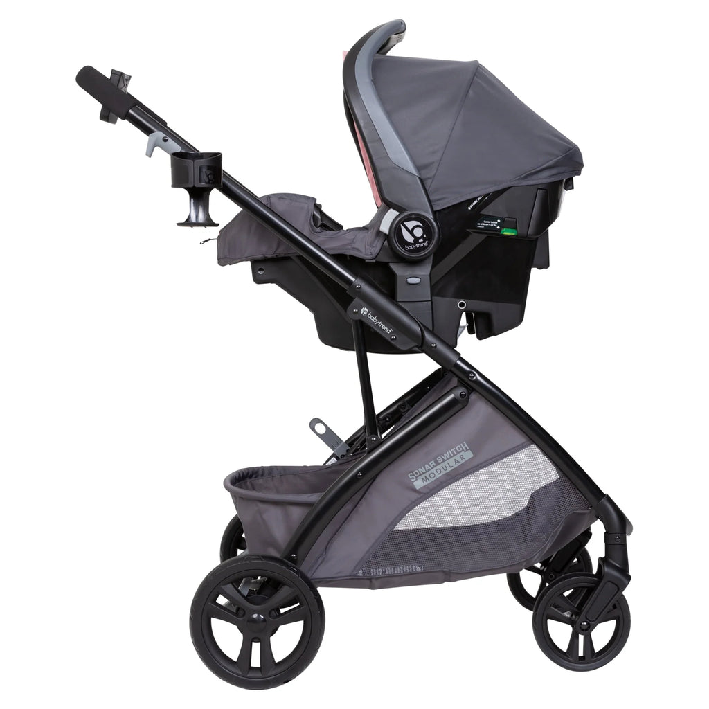 Desert Pink 6-in-1 Modular Travel System Stroller F5904