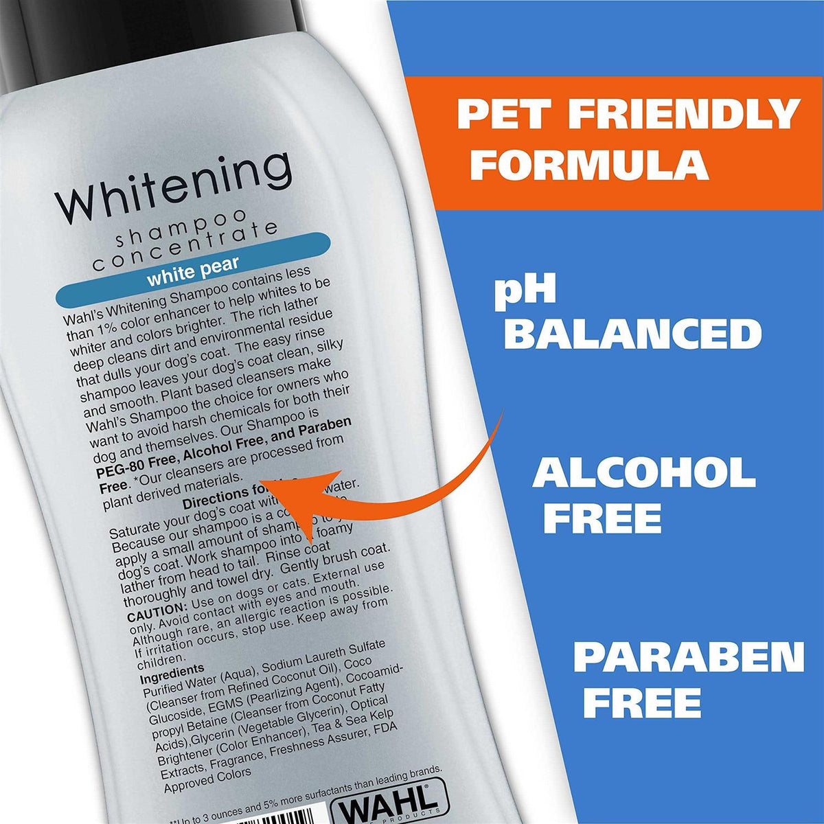 White Brightening Pet Shampoo V536