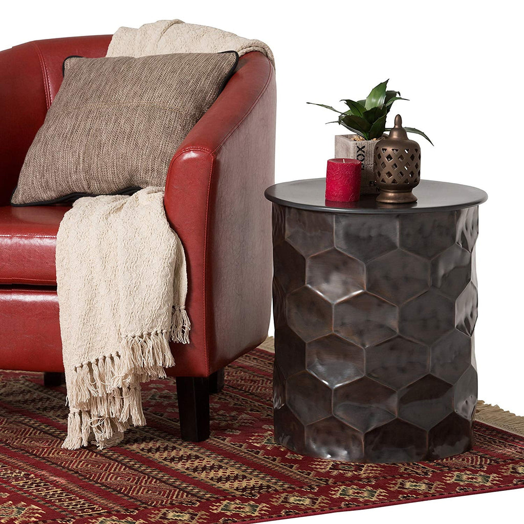 Metal Storage Accent Side Table H867852