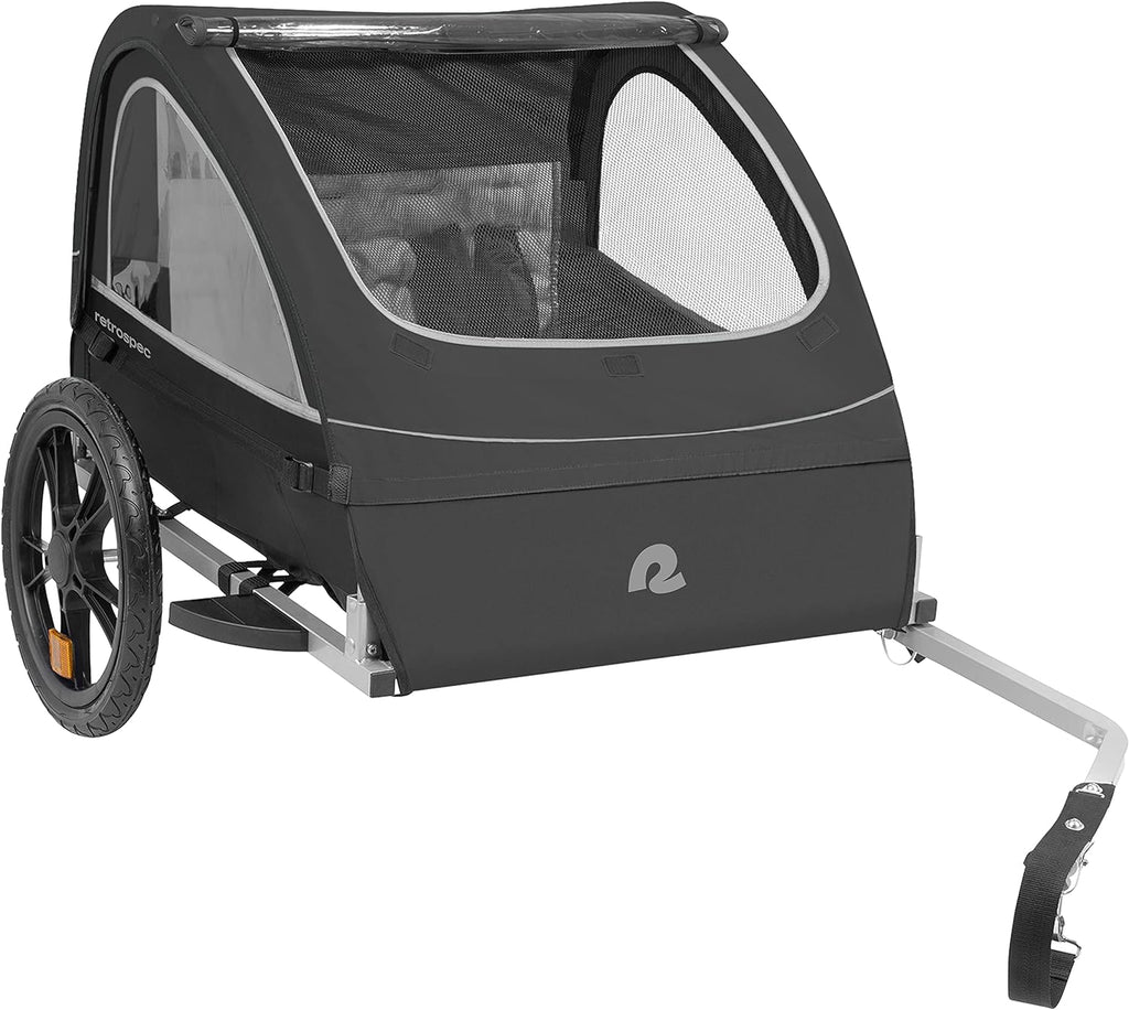 Kids Bicycle Trailer Single and Double Passenger Foldable J195