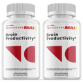 2 Pack Nootropic Memory Booster Dietary Supplement 120 Capsules K6278