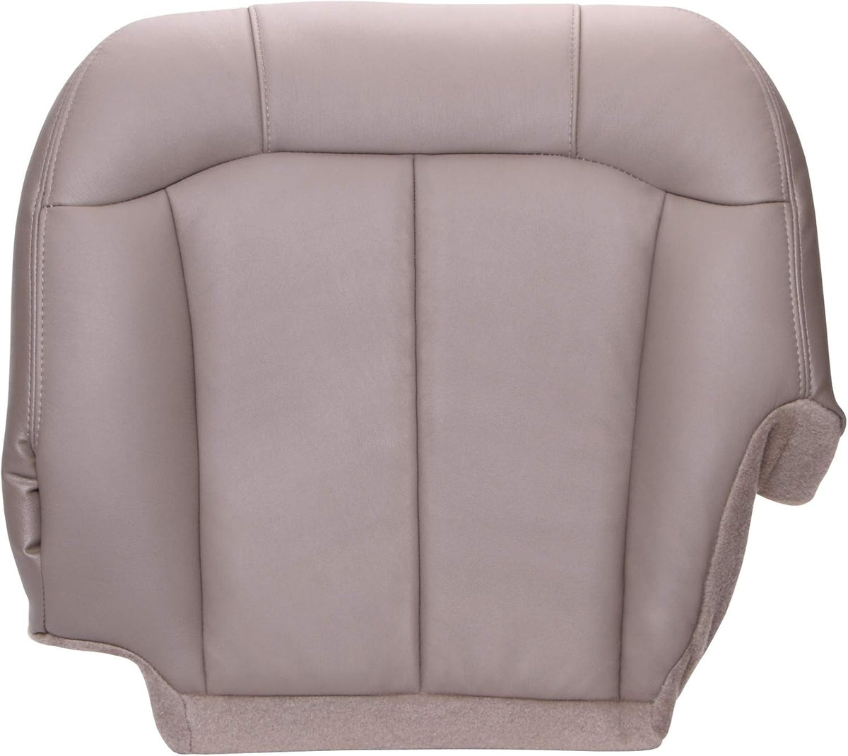 Medium Dark Pewter Leather Replacement Seat Cover K344994
