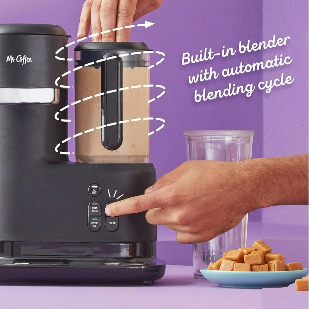 3-in-1 Iced and Hot Coffee and Tea Maker and Blender with Reusable Filter Z9833