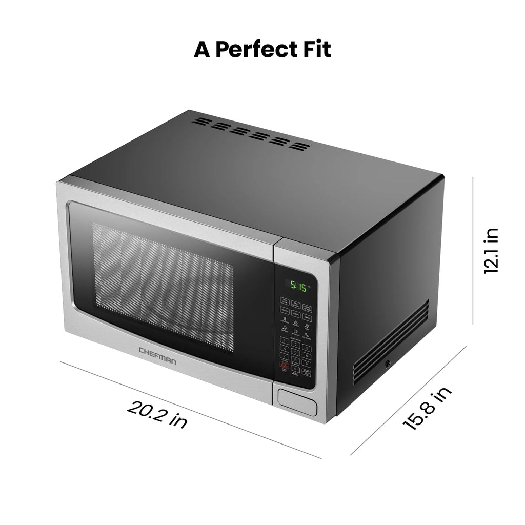 1.1 Cu. Ft. Digital Stainless Steel Microwave 1000W M54303