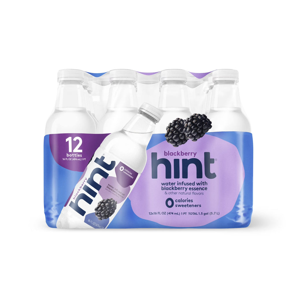 Blackberry Water, 16 Ounce Bottles, Pack of 12 V221923
