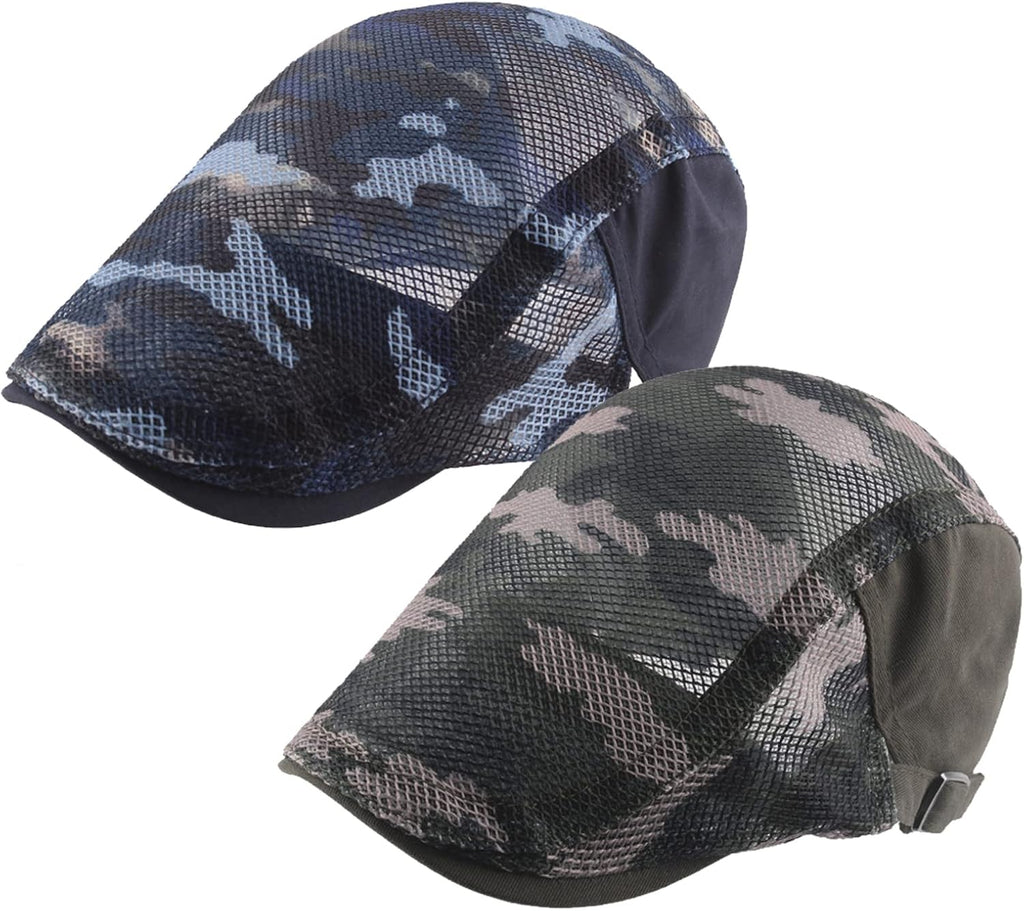 Mesh Newsboy Hat Pack of 2 X488043
