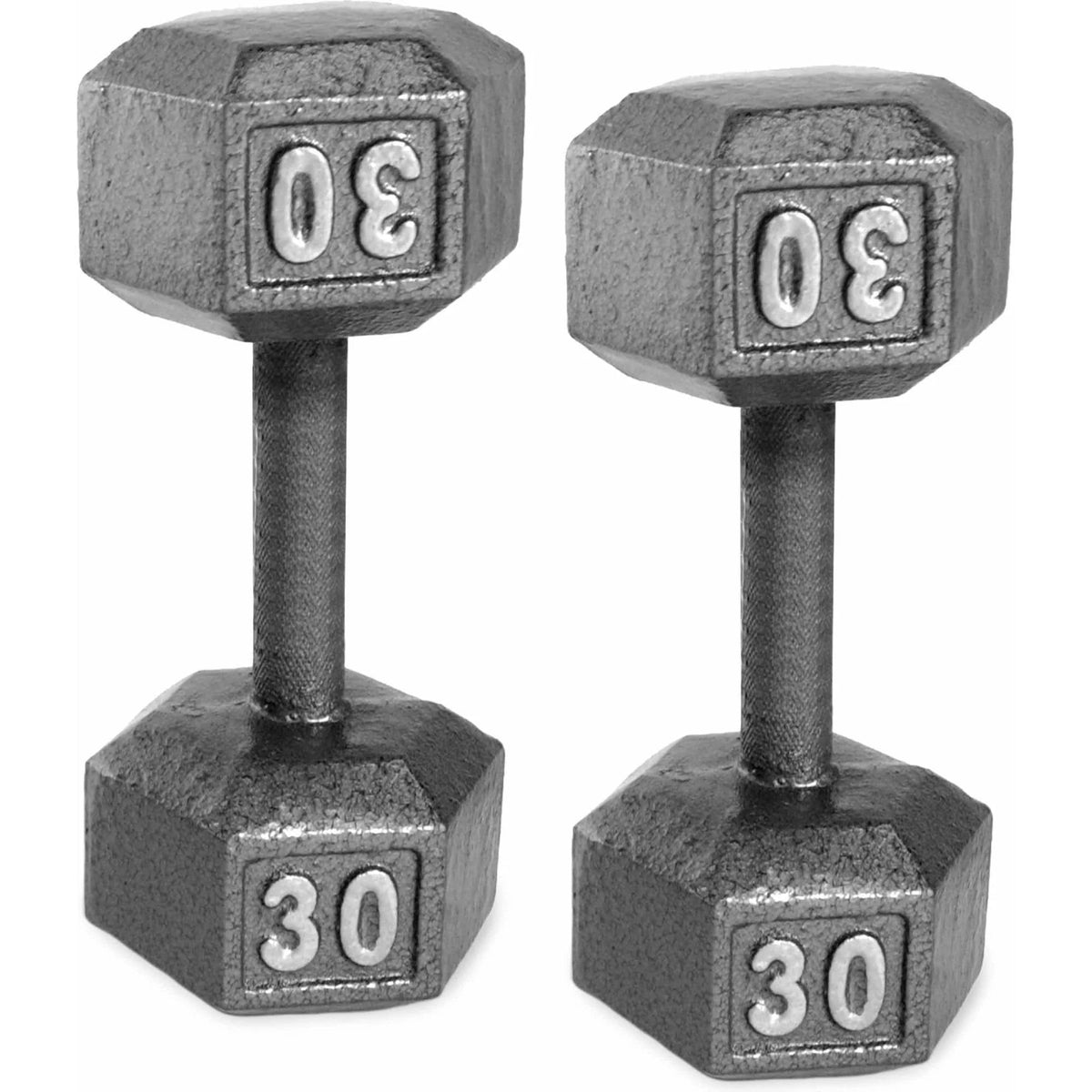 Cast Iron Dumbbell, 25 Lb. Pair P8964