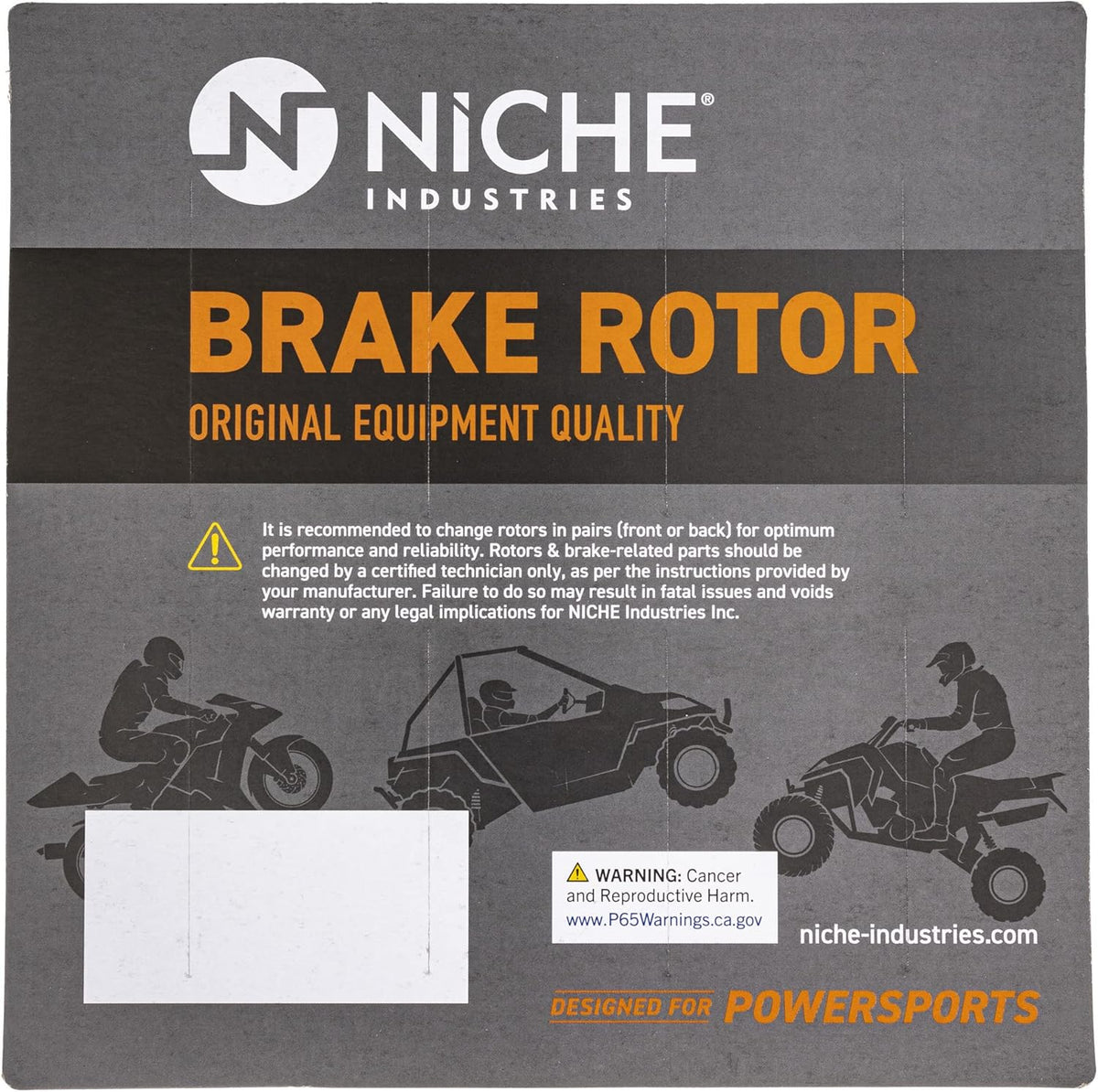 Front Brake Rotor Pad Semi Metallic Kit G4603