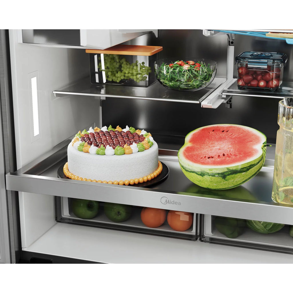 21.6-Cu. Ft. 4-Door French Door Refrigerator, Stainless Steel B335349