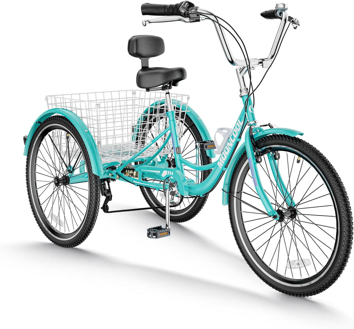 20/24/26 inch 7 Speed Adult Tricycle with Basket H677111