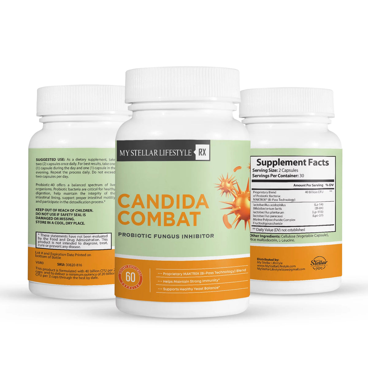 60 Capsules Probiotic F5314