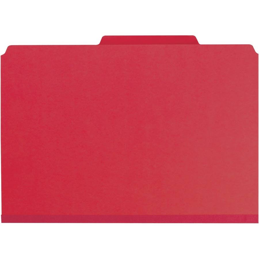Colored Pressboard Classification Folders with Fastener F447133