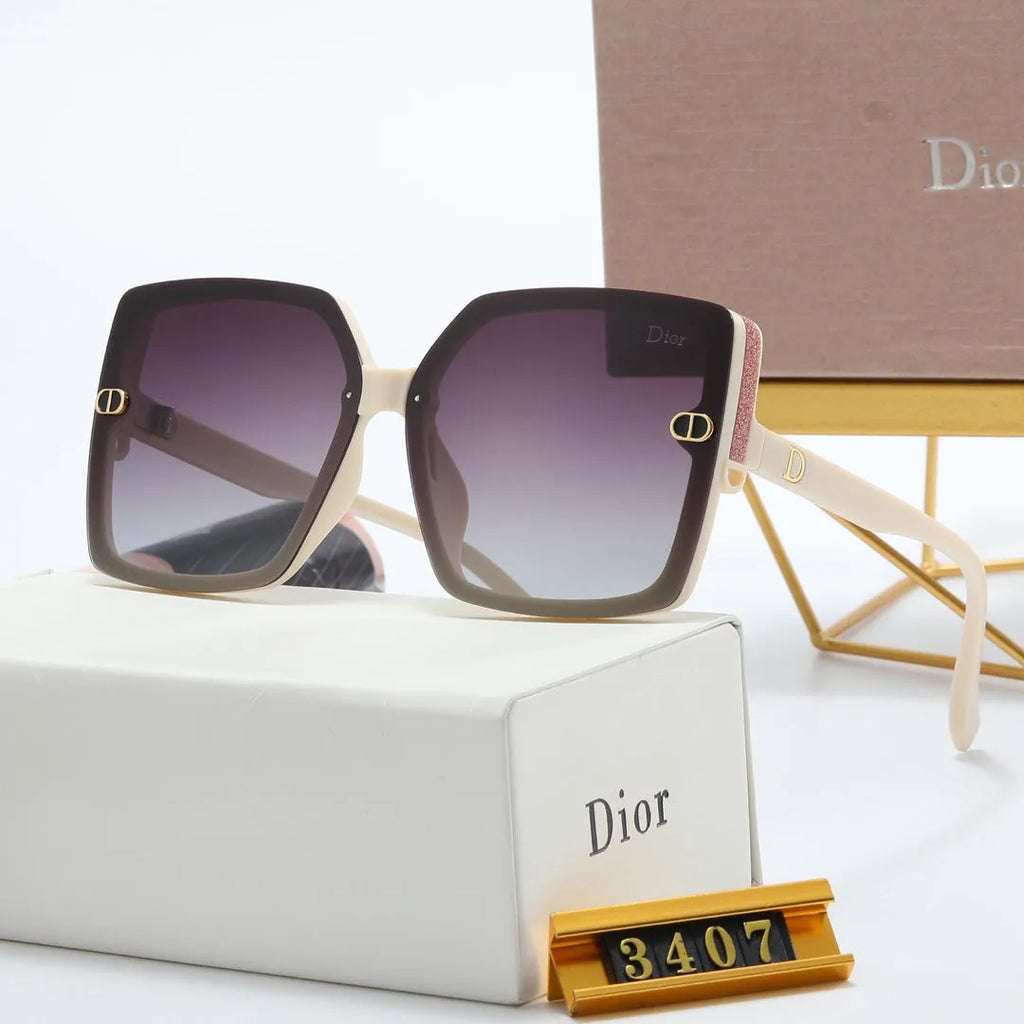 Frosted Mirror Leg Polarized Sunglasses V455219
