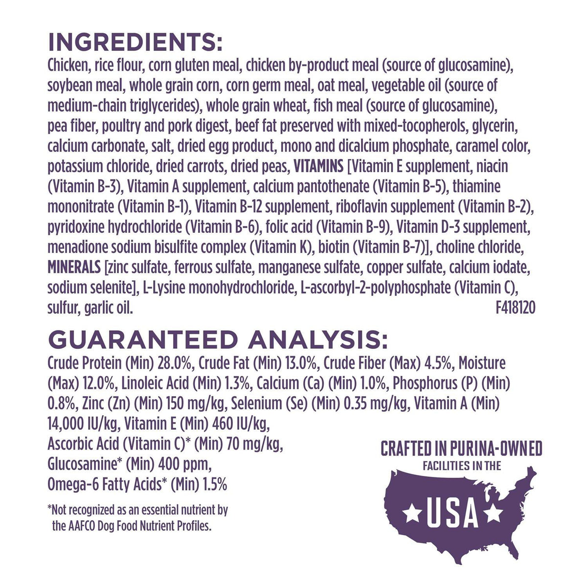 Adult Dry Dog Food U52903
