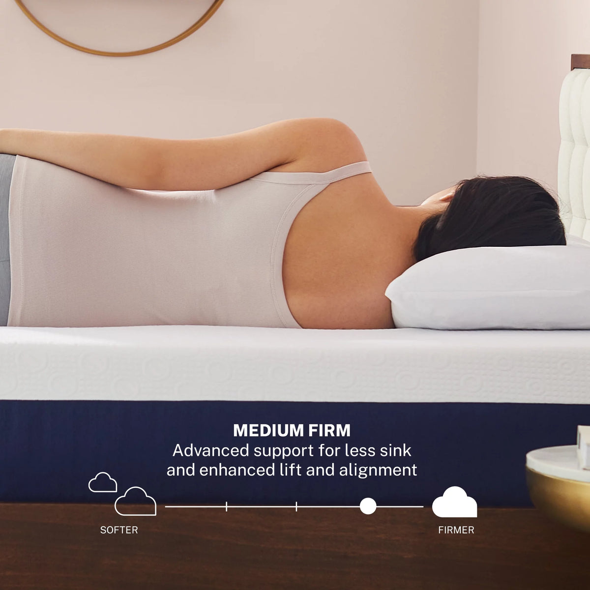 Memory Foam Mattress Queen Medium Firm S94475